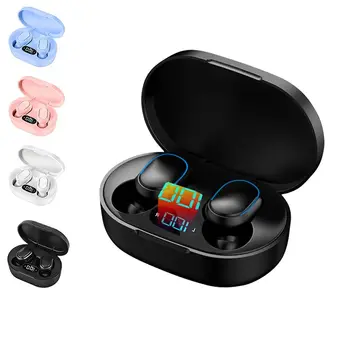 TWS E7S Bluetooth Slušalke Brezžične Fone Slušalke Šport Vodotesne Slušalke Čepkov šumov z Mic Za Xiaomi Redmi Slike 2
