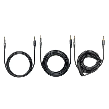 3,5 mm Podaljša Slušalke Kabel za ATH M50X M40X Slušalke Linij s 6,5 mm Čepi