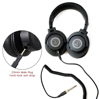 3,5 mm Podaljša Slušalke Kabel za ATH M50X M40X Slušalke Linij s 6,5 mm Čepi Slike 2