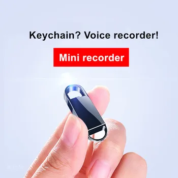 Digitalna Mini Snemalnik Glasu, ki se aktivira dolgo časa Snemanje USB ključek Zvok Zvočni zapisi Prenosni majhne Dictaphone