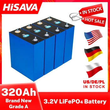 4PCS 3.2 V 310AH 280AH 200AH LiFePO4 Baterija za Polnjenje Litij-Železo Fosfat Sončne Celice 12V 24V Off-Grid Sončne Veter Davčna Brezplačna,
