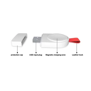 Brezžični Polnilec za Apple Gledati serije 5 4 3 2 1 Prenosni polnilnik USB priročno Magnetno stojalo 2w vhod priključite popravila Visoke Kakovosti Slike 2