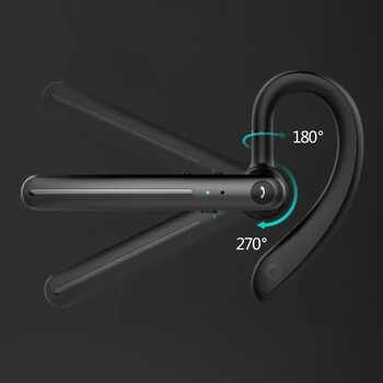AMTERBEST Brezžično Slušalko Bluetooth 5.0 Slušalka za Prostoročno uporabo Slušalke Mini Slušalke Zmanjšanje Hrupa Za iPhone xiaomi HUAWEI Slike 2