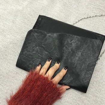 BENVICHED Ženske' pu vrečko 2022 nove jesensko zimske retro verižno črna moda Nagnjena eno ramo torba kvadratek vrečko c310