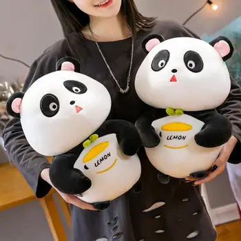 Non-deforming Panda Plišastih Blazine Zanimiv Izraz Lep Srčkan Panda Plišastih Blazino Dekle, Lepa Žival Dobro Roko Občutek Lutka