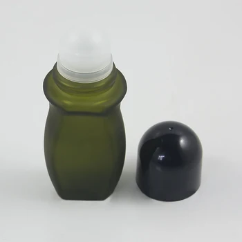 Zelena Motnega, roll na steklenica 50 ml prazno eterično olje, steklenica z roll-on 50pcs