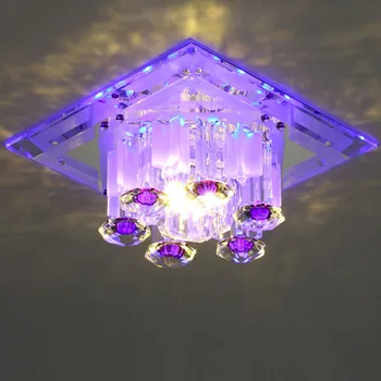 LED Kristalno Oltarja Stropne Luči Verando, Hodnik, Hodnik Svetlobe Balkon Strop Preprost Kristalno Lučka Dnevna Soba Razsvetljavo