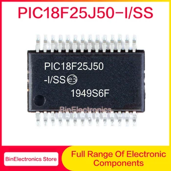 5PCS PIC18F25J50-I/SS PIC18F25J50-I PIC18F25J50 SSOP28 Novo izvirno ic, čip Na zalogi