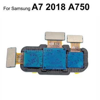 Aocarmo Za Samsung Galaxy A750 A7 (2018) Nazaj Kamera Zadaj Modul Velik Fotoaparat Flex Kabel 24MP+5MP+8MP rezervnih Delov Slike 2