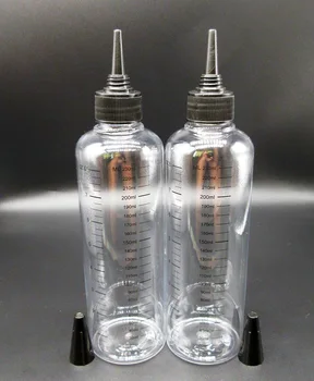 PET 230ml tekoče steklenico z twist off skp ,diplomi steklenico svile tiskanje za lase gel 10pcs/veliko brezplačna dostava