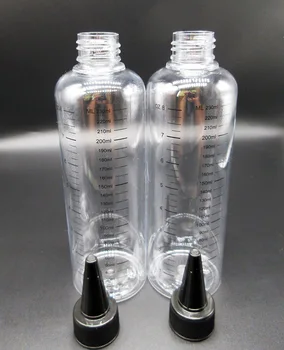 PET 230ml tekoče steklenico z twist off skp ,diplomi steklenico svile tiskanje za lase gel 10pcs/veliko brezplačna dostava Slike 2