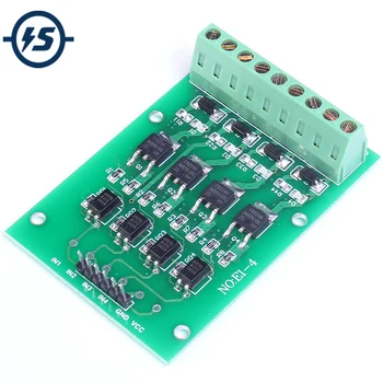 4 Kanalni FET Optocoupler Izolacije Elektronske 4 CH Impulz Stikalo Modul DC Nadzor 4Bit PLC Tranzistor Širitev Odbor FR1205