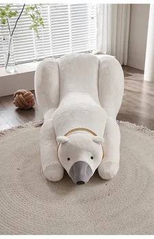 Polarni Medved, Ki Je Sedež Leni Eno Kavču Živali, Ki Leži Spalna，Avto Salon