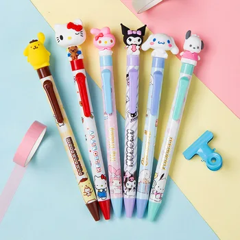 Kawaii Sanrio Risanka Nevtralno Pero Hello Kitty Obliko Risanka Nalivno Pero Gel Pero Božič Ustvarjalne Otroke, Darila Za Rojstni Dan