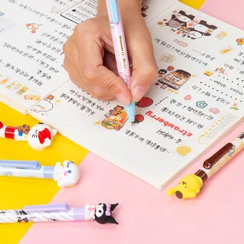 Kawaii Sanrio Risanka Nevtralno Pero Hello Kitty Obliko Risanka Nalivno Pero Gel Pero Božič Ustvarjalne Otroke, Darila Za Rojstni Dan Slike 2