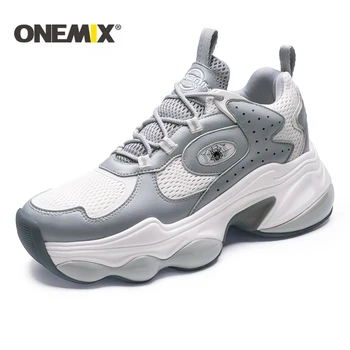 ONEMIX 2022 novi tekaški čevelj moških Mehko udobno copati moški Večnamenski športni čevlji za treking čevlji za Ženske Size35-45 Slike 2