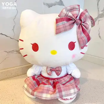 Resnično Sanrio Kuromi Melodijo Hello Kitty Mačka, Jk Dekle Serije Srčkan Plišastih Lutka Dekle Darilo Za Rojstni Dan Spalna Vrgel Blazino Dekoracijo