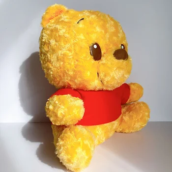 40 cm Cartoom Winnie Pooh Polnjene Plišastih Igrač Disney Srčkan Winnie Pooh Pliš Igrače, Lutke Blazino Soba Dekoracijo Darilo za Otroke Dekleta Slike 2