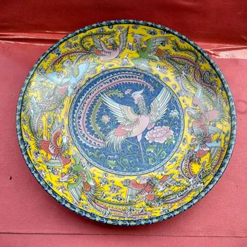 Lepe Klasični Kitajski Porcelan Ročno Pisane Phoenix Dekorativne Plošče