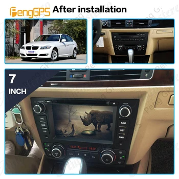 Avtomobilski CD Predvajalnik DVD-jev, 2 Din Stereo Android Radio za BMW E90 E91 E92 E93 Serije 3 2005-2012 GPS Navigacija glavne enote WIFI FM Slike 2