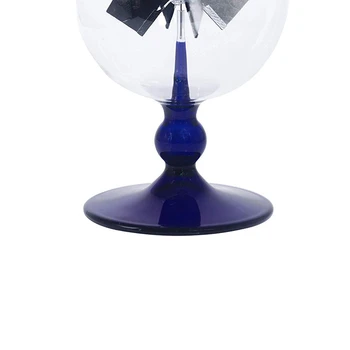 VROČE Modra Sončna energija Radiometer Sončno Energijo Crookes Predenje Kril Vetrnica Darilo Doma Namizno Dekoracijo Slike 2
