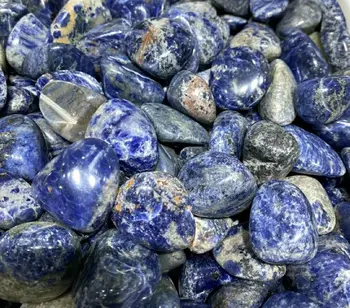Poliranega Naravnega Modre Vene Super Kristalni Kamen Sušilnih Kristalno Gramoz Zdravljenje Reiki, Kamni Za Prodajo Čakro Energije Dekor