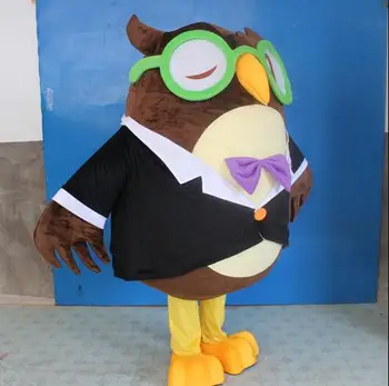 SOVA Maskota Kostum SOVA Ptic Mascotter za odrasle Halloween Purim fancy stranka obleko Risanka Cosplay Kostumi Slike 2