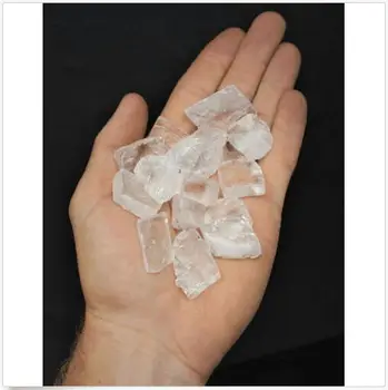 1/2 lb Veliko Grobo Jasno Ledu Kalcita (Raw Gemstone Mineralnih Kristalov Zdravljenja 8 oz)